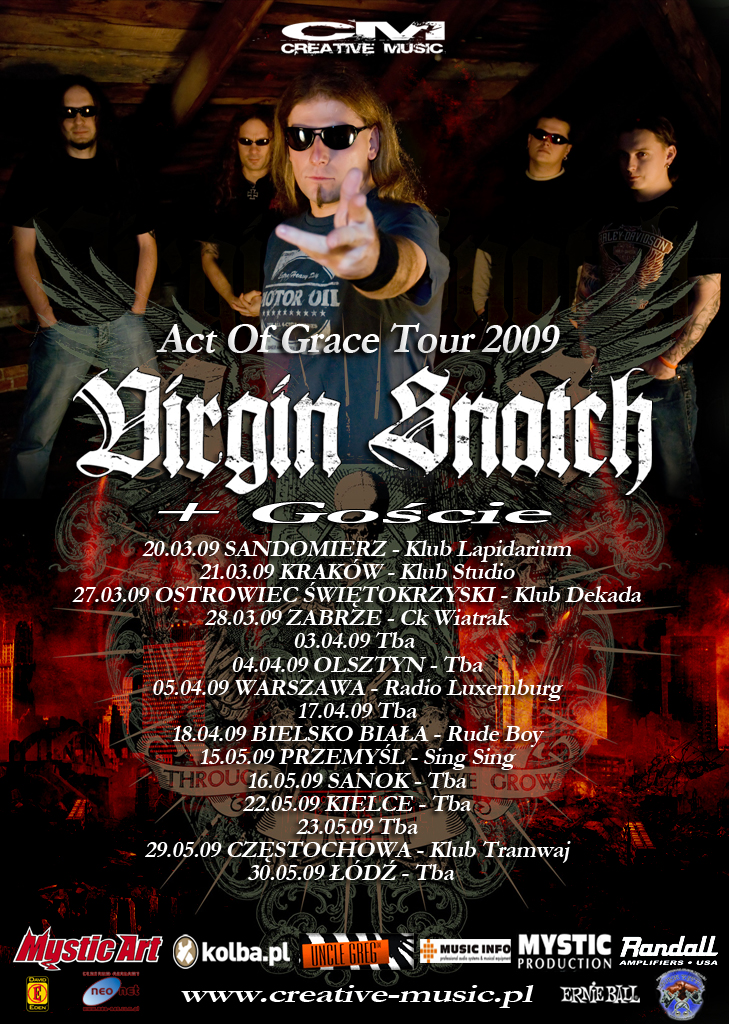 VIRGIN SNATCH Act Of Grace Tour 2009!!!