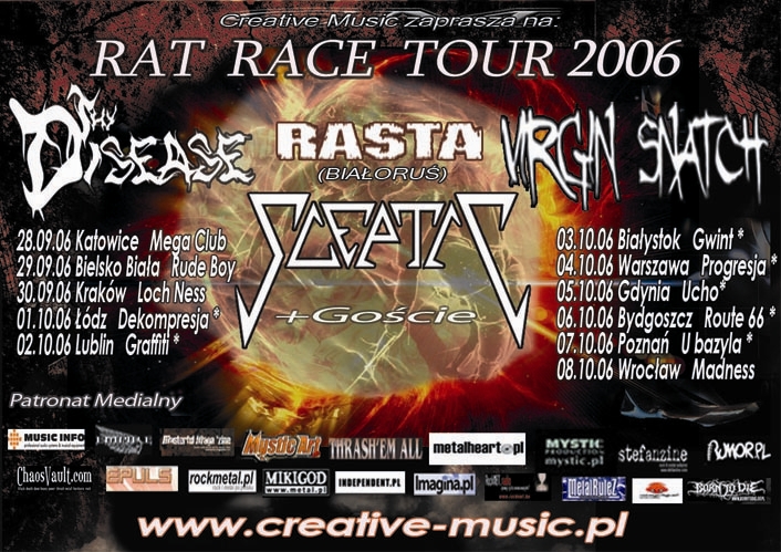 Trasa koncertowa VIRGIN SNATCH i SCEPTIC!