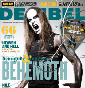 Behemoth na okładce amerykańskiego Decibel Magazine!