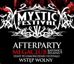 MYSTIC FESTIVAL After Party! Zapraszamy!