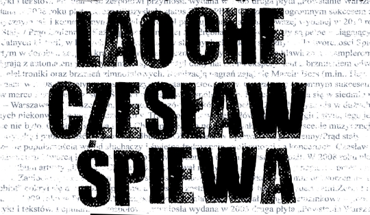 LAO CZESŁAW TOUR - edycja druga