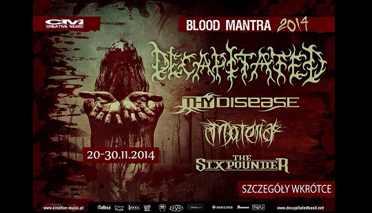 DECAPITATED polska trasa koncertowa już w listopadzie!